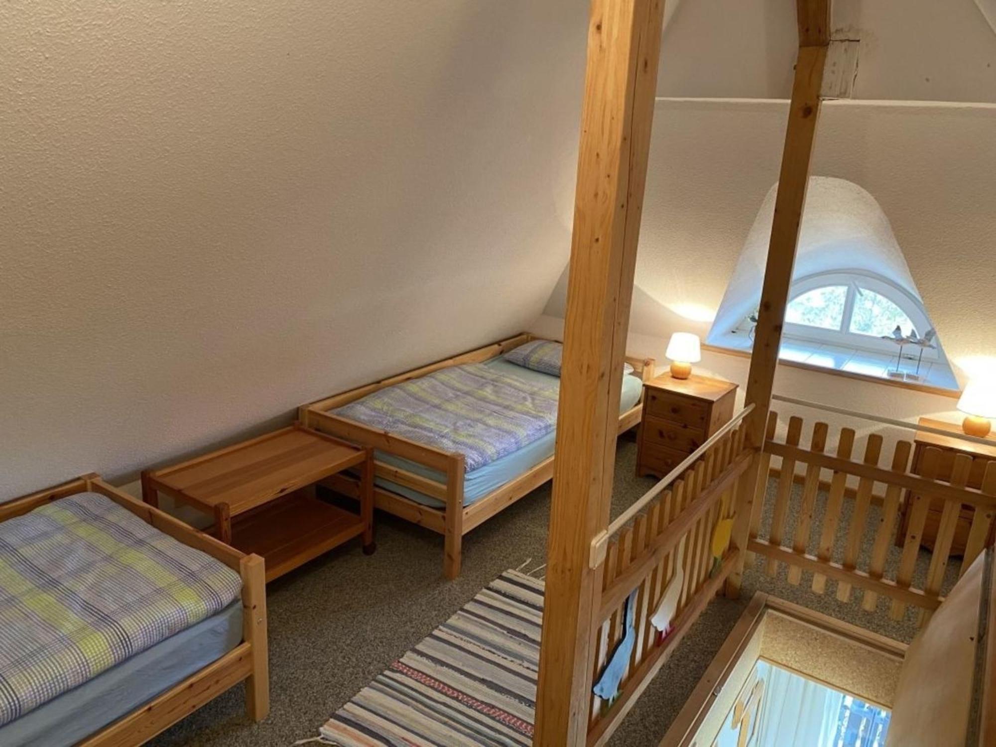 Ferienwohnung Nr 02 Og Spitzboden 보른 외부 사진