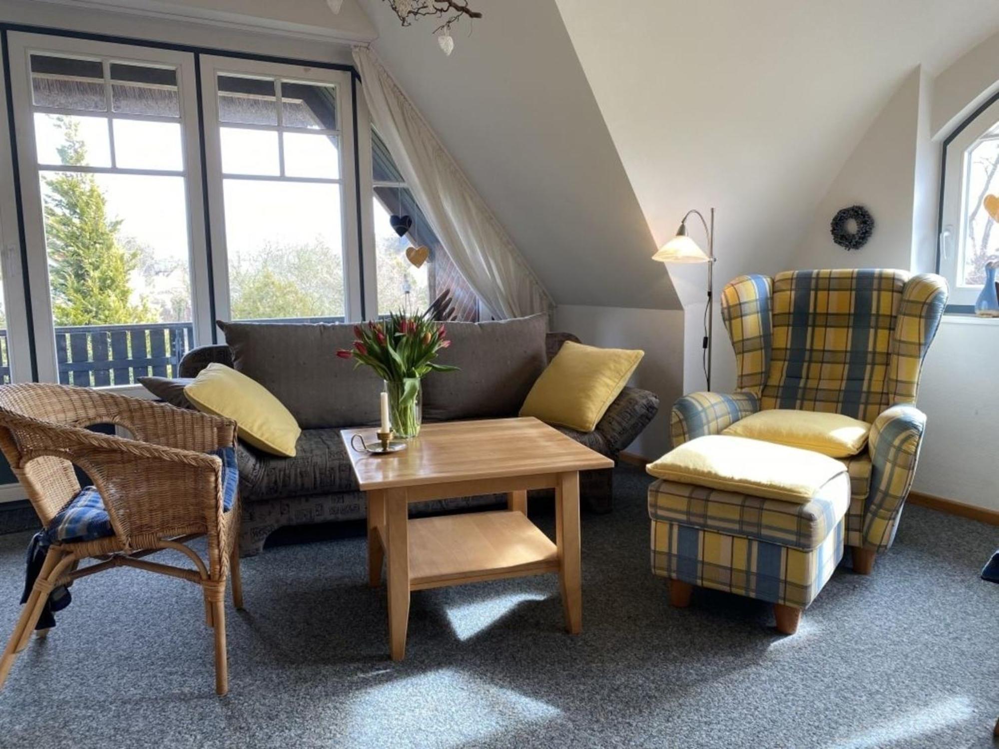 Ferienwohnung Nr 02 Og Spitzboden 보른 외부 사진